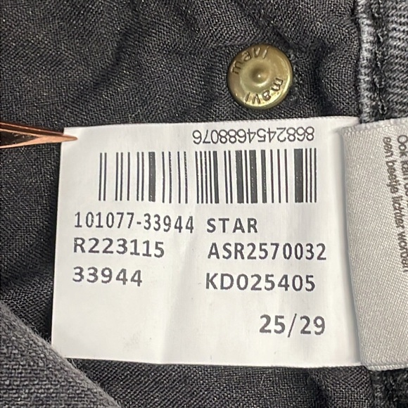 Mavi Star High Waist Mom Jean Black Wash Denim Style 101077-33944 Size 25x29 - Picture 14 of 15